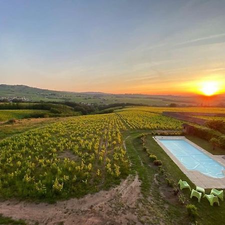 Au Coeur Des Vignes Moulin A Vent Leilighet La Chapelle-de-Guinchay Eksteriør bilde